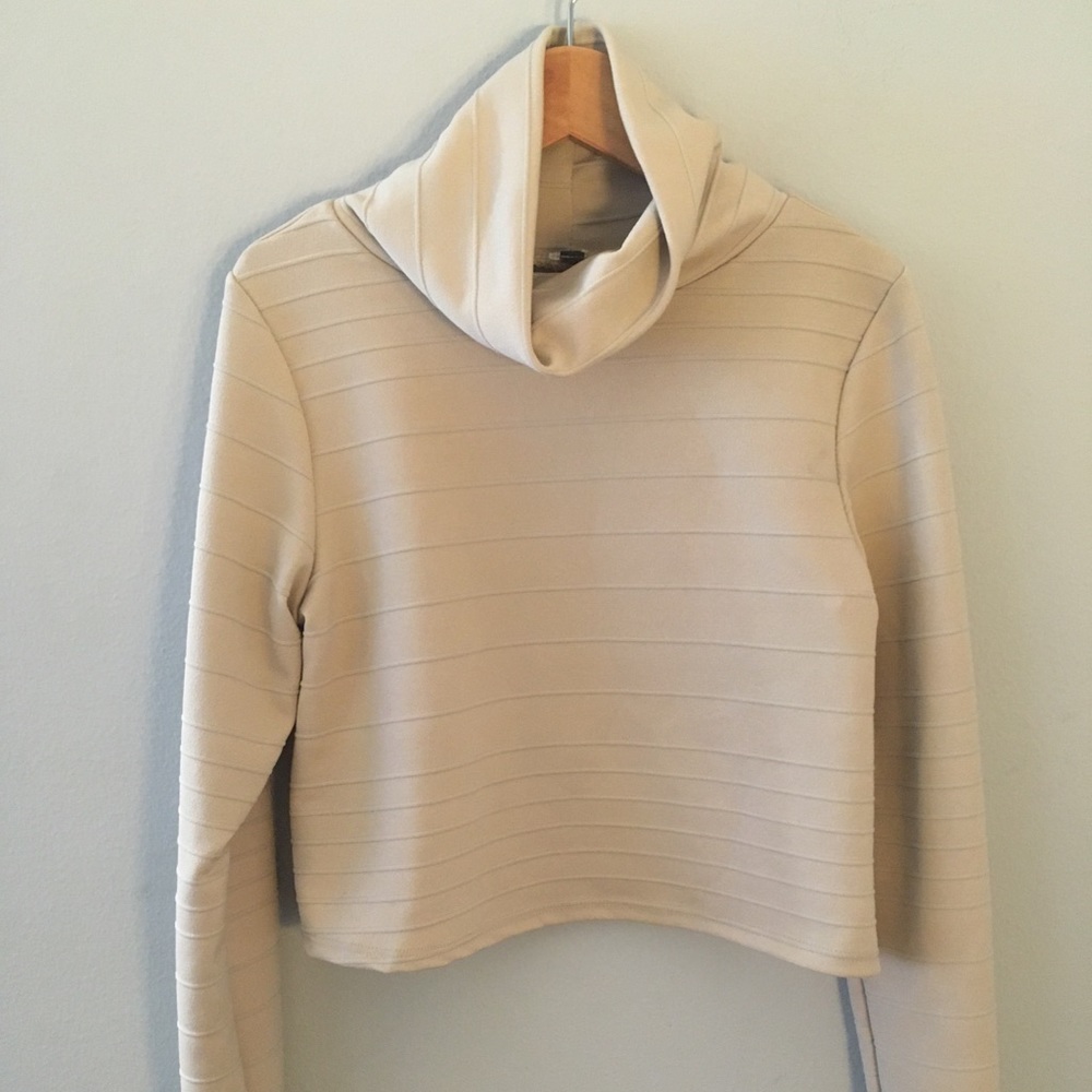Nasty Gal Longsleeve Cropped Turtleneck